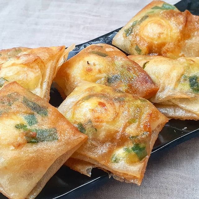 martabak telur vegetarian