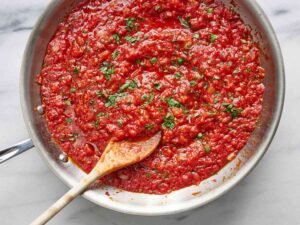 Cara Membuat Saus Tomat Pizza Tradisional Yang Segar Gurih:
